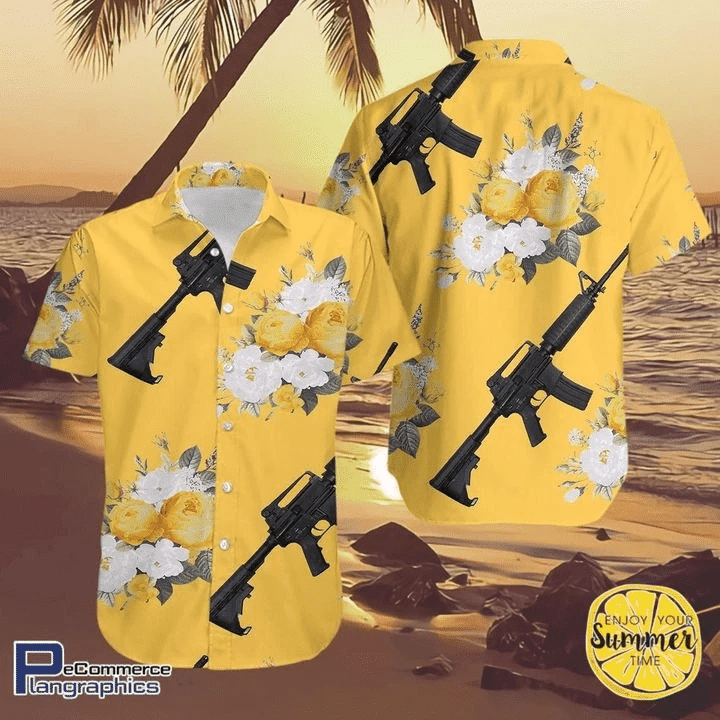 Carbine Summer Tropical Hawaii Aloha Shirts H Ha12087