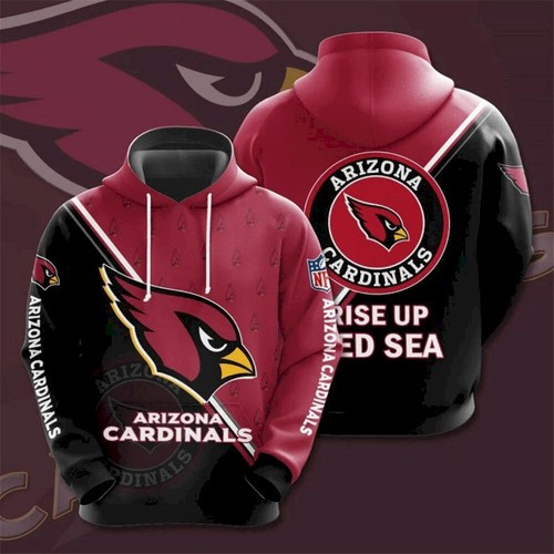 Arizona Cardinals 68 Unisex 3D Hoodie Gift For Fans