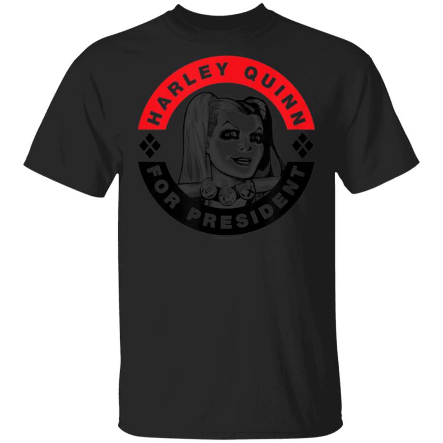 Harley Quinn President Circle T Shirt