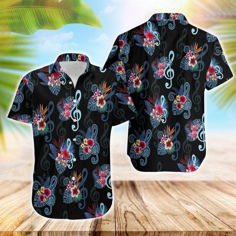 Music Love Tropical Hawaii Shirt Unisex Adult Ha80572