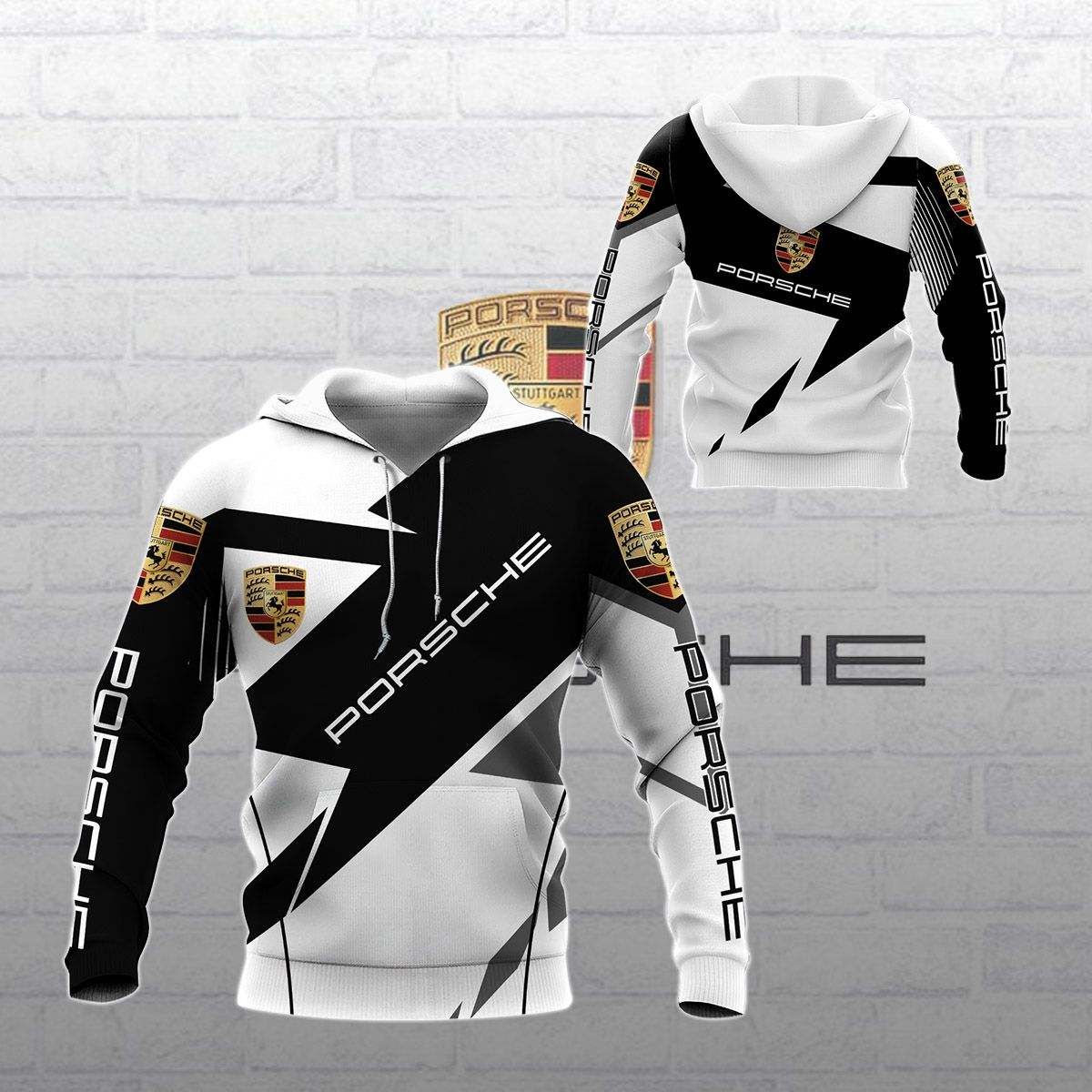 3D All Over Printed Porsche LPH-HA Shirts Ver4 (White)