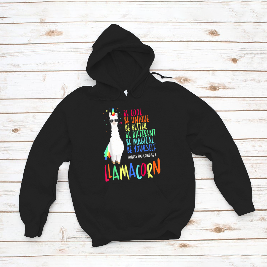 Funny Llamacorn Funny Cute Llama Unicorn Tshirt