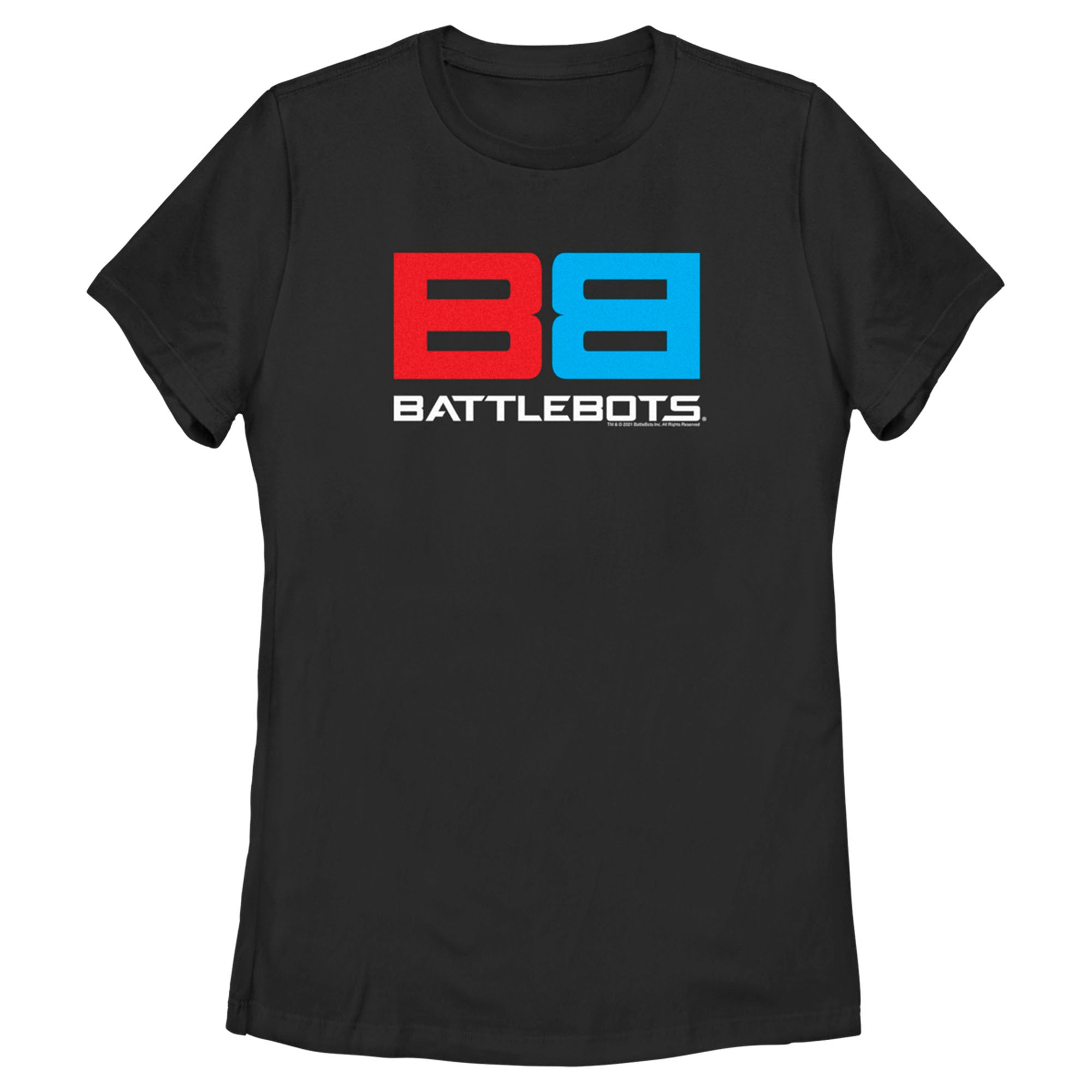 Women’S Battlebots Red And Blue Logo T-Shirt