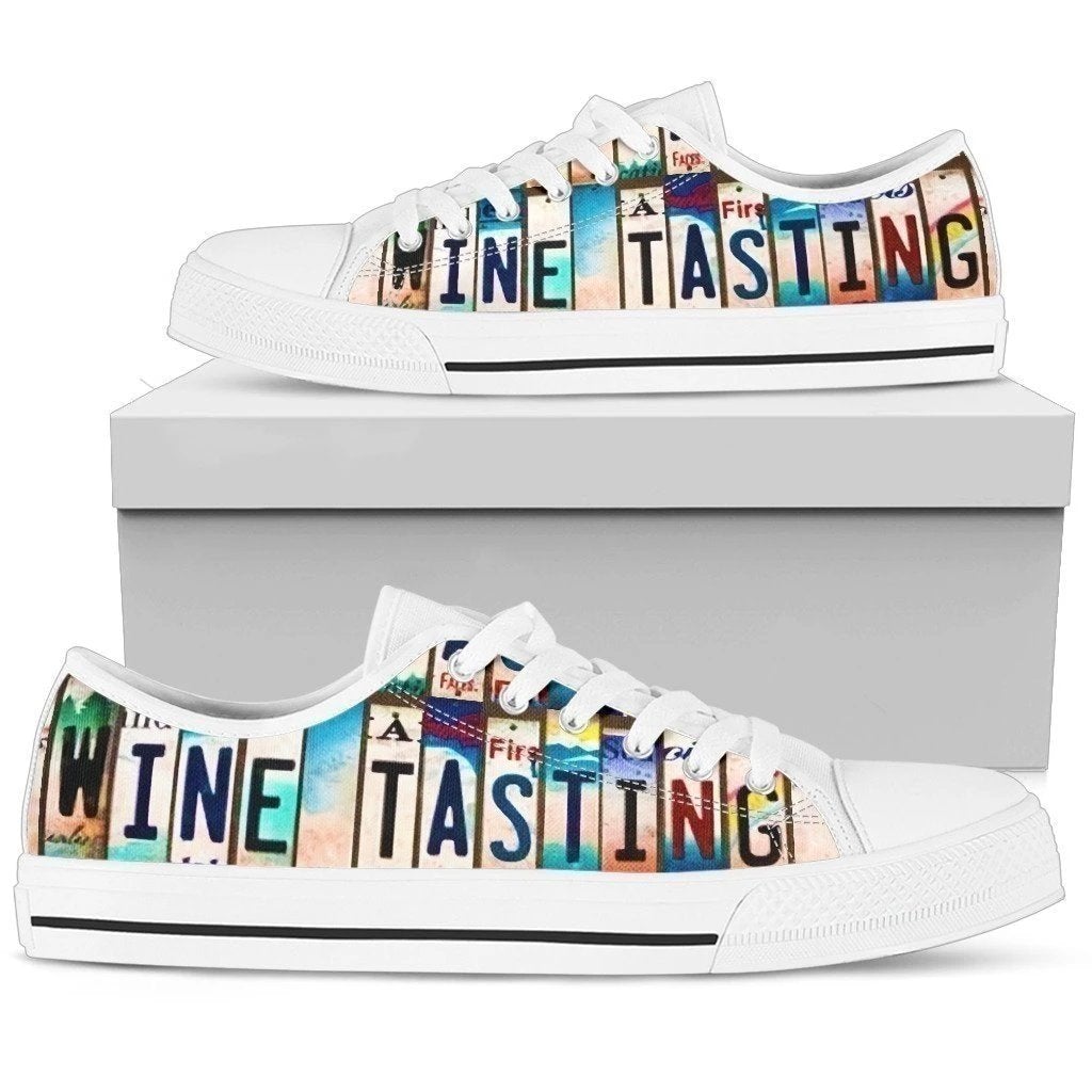 Wine Tasting Women’S Sneakers Gift For Wine Lover