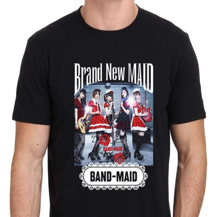 Band Maid Japan Heavy Metal Mens T-Shirt