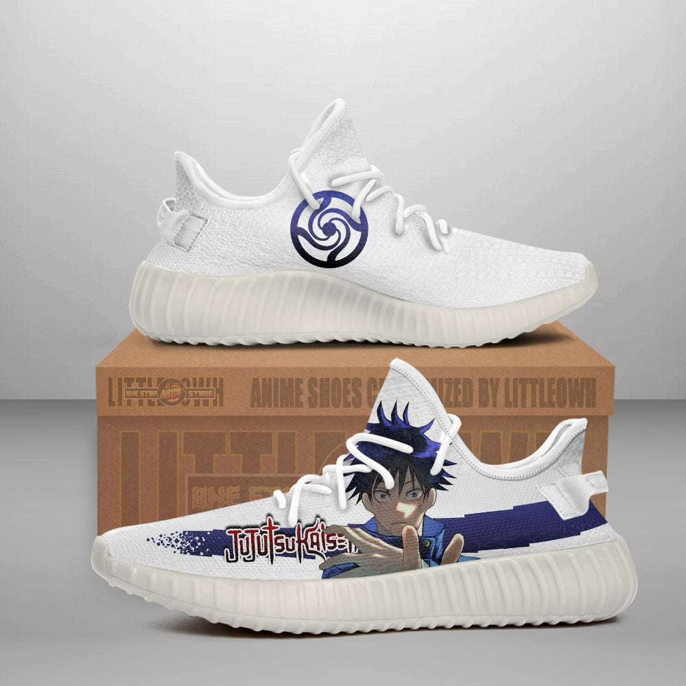 Megumi Fushiguro Shoes Custom Jujutsu Kaisen Anime Yz Boost Sneakers ...