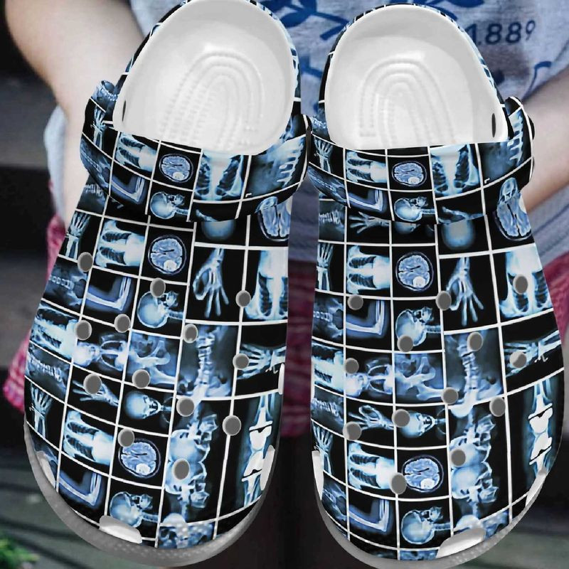 Blue Rad Tech X-Ray Clogs Shoes