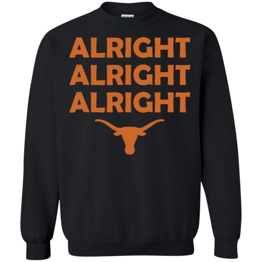 AGR Texas Longhorn Alright Alright Alright Sweatshirt