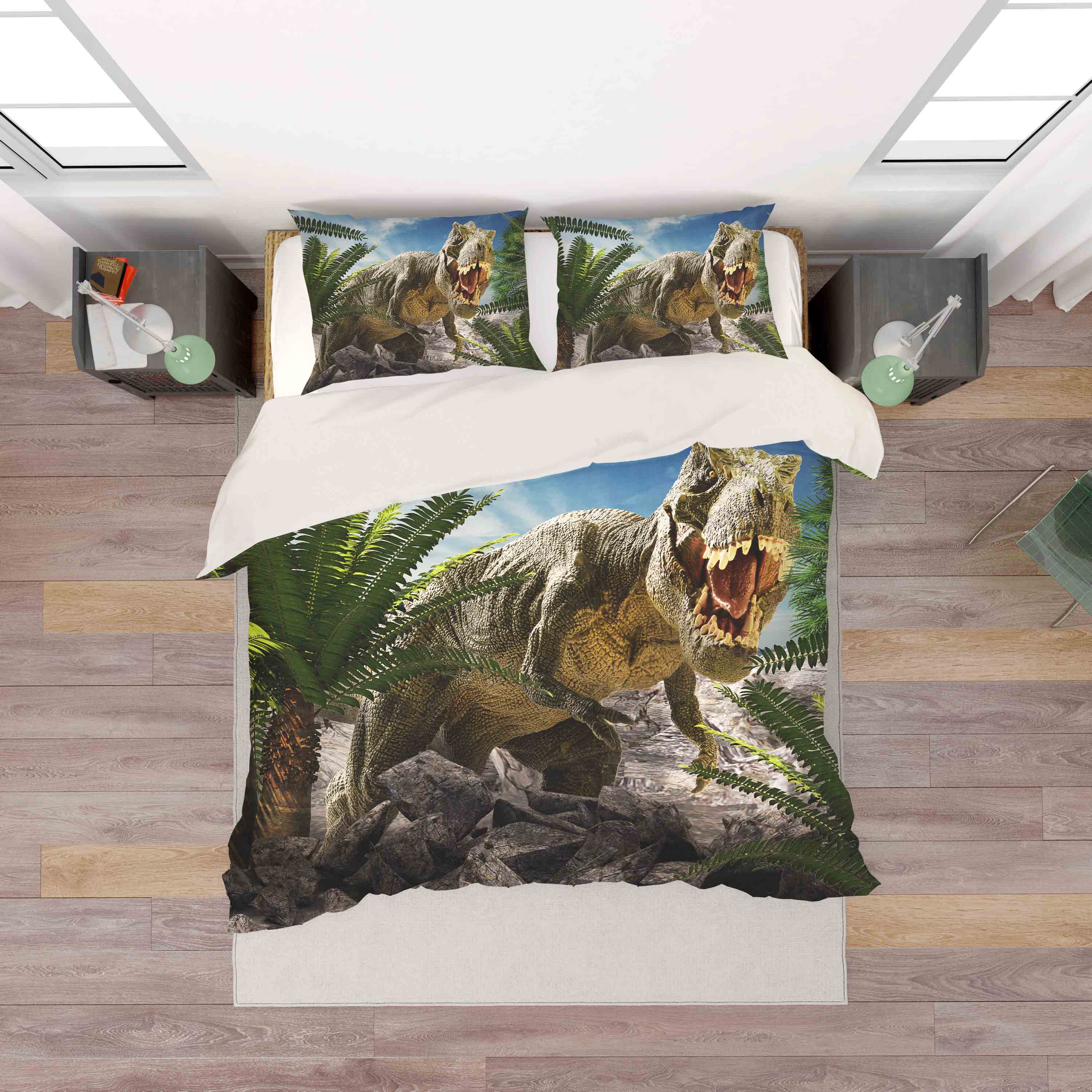 3D Dinosaur Quilt Cover Set Bedding Set Pillowcases  27