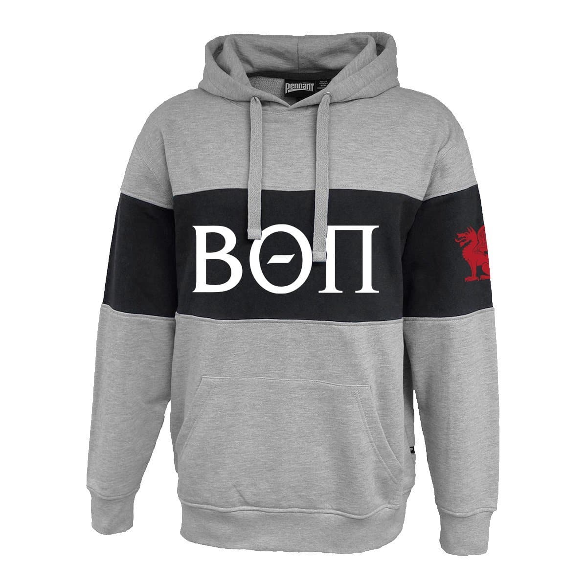 Beta Vintage Stripe Hoodie