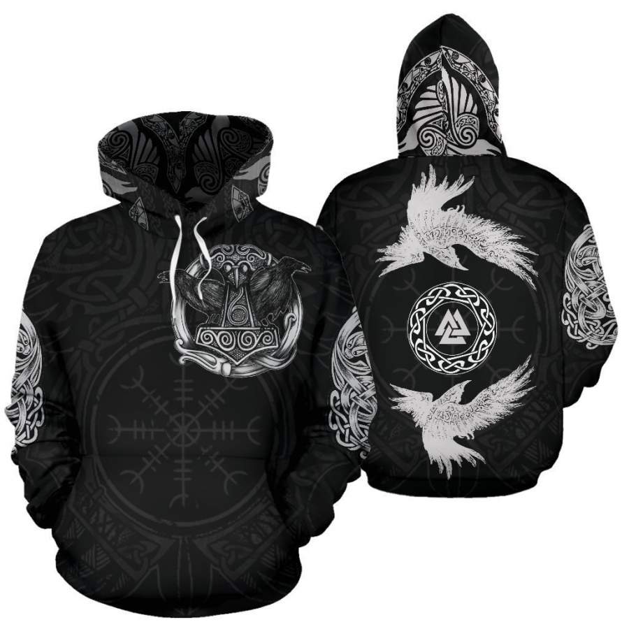 Viking Hoodie – Raven Norse