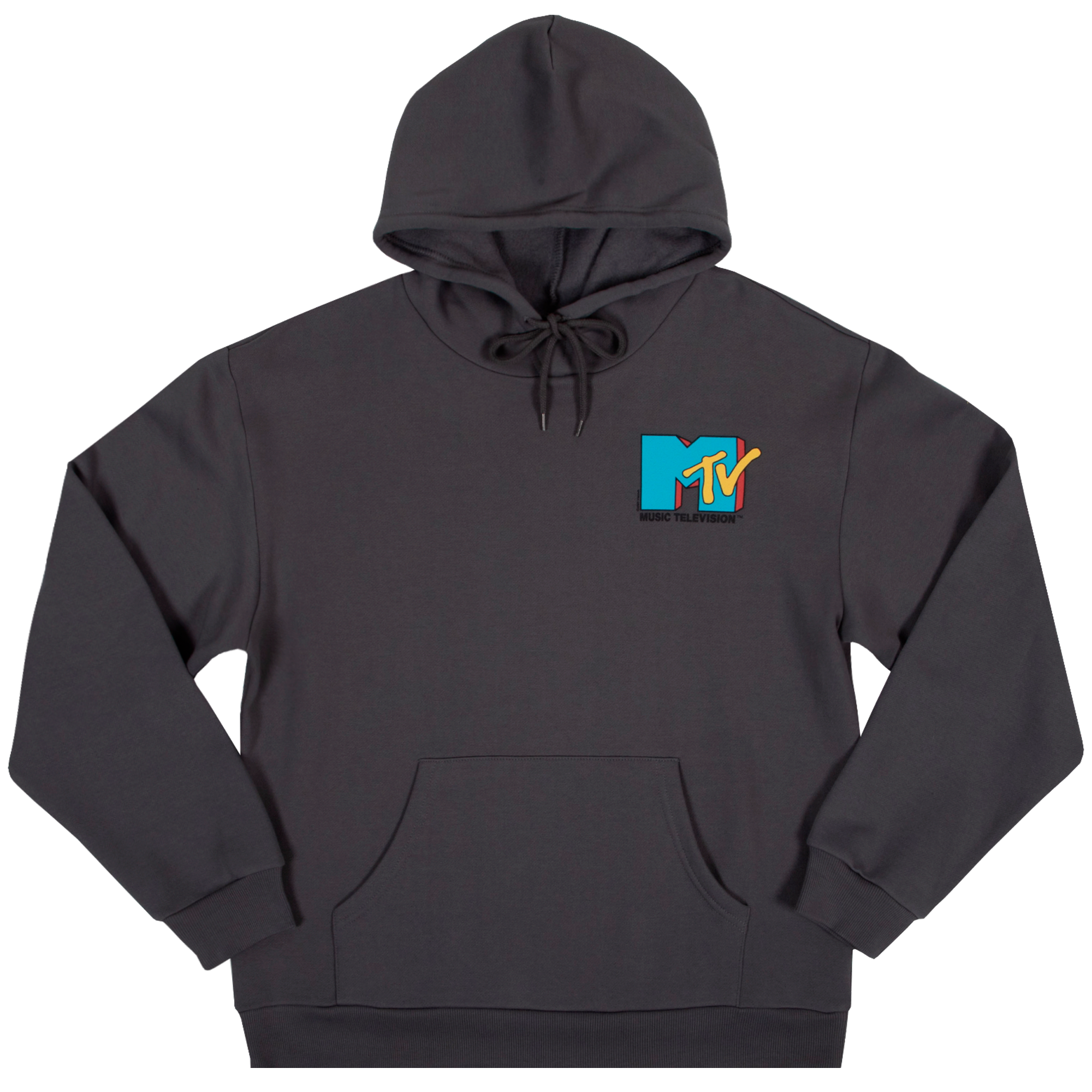 Classic Logo Charcoal Hoodie