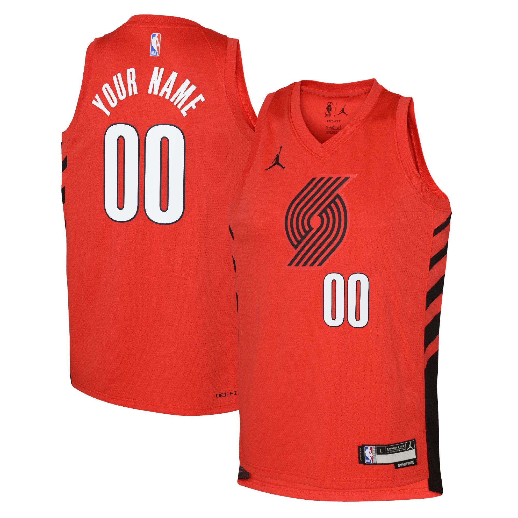 Portland Trail Blazers Jordan Statement Swingman Jersey 22 – Custom – Youth