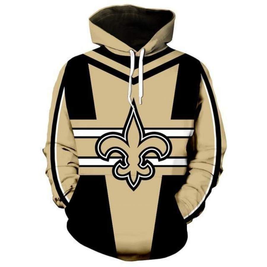 New Orleans Saints Hoodie 3D Style970 All Over Printed