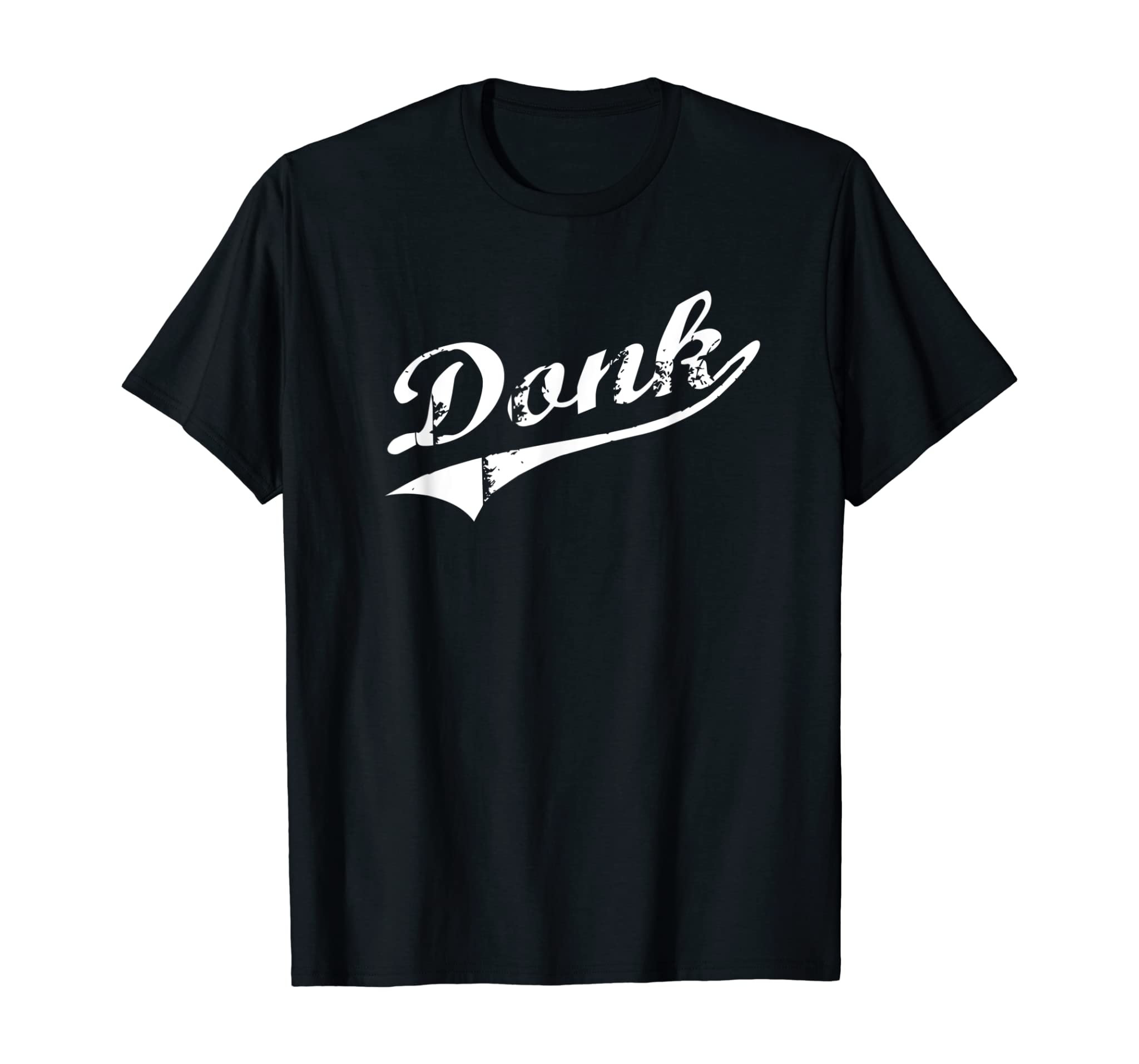 Donk Poker Player Retro Distressed Style T-shirt