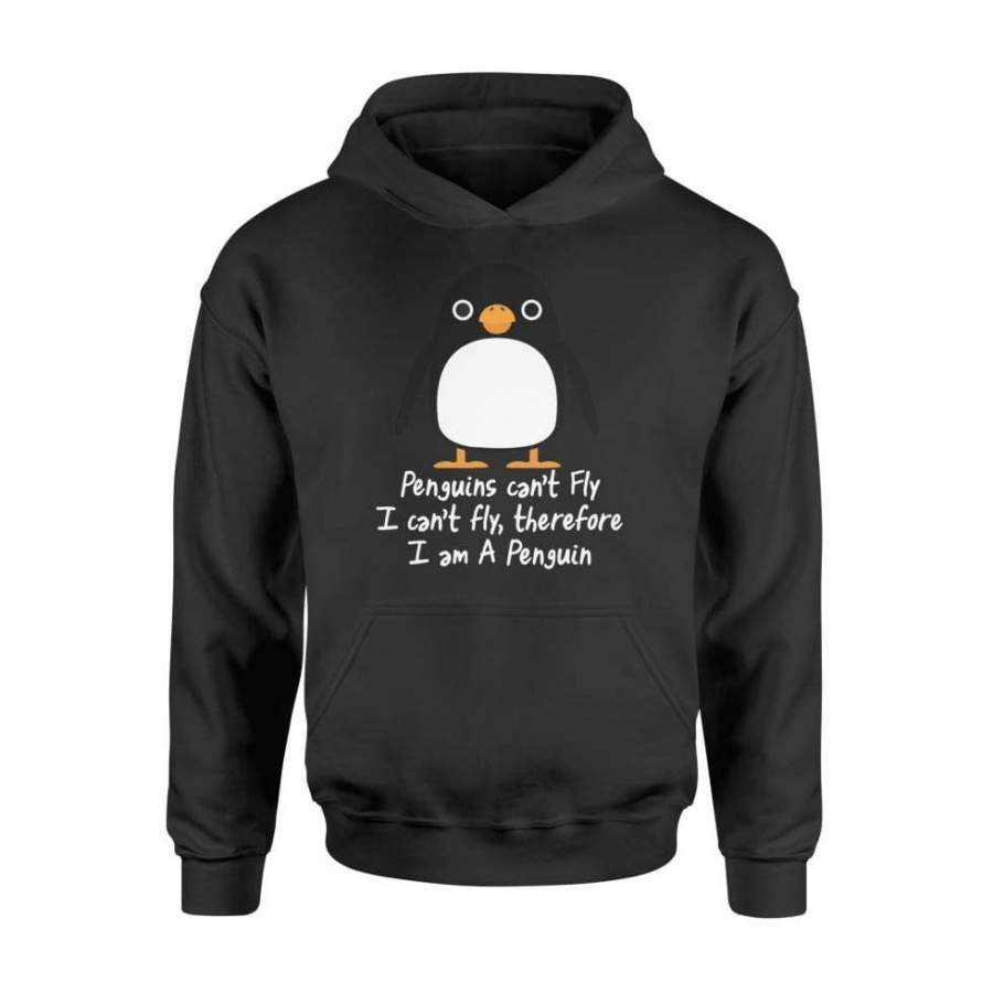 Funny Penguin Cool I Can’t Fly Animal Love Gift – Standard Hoodie