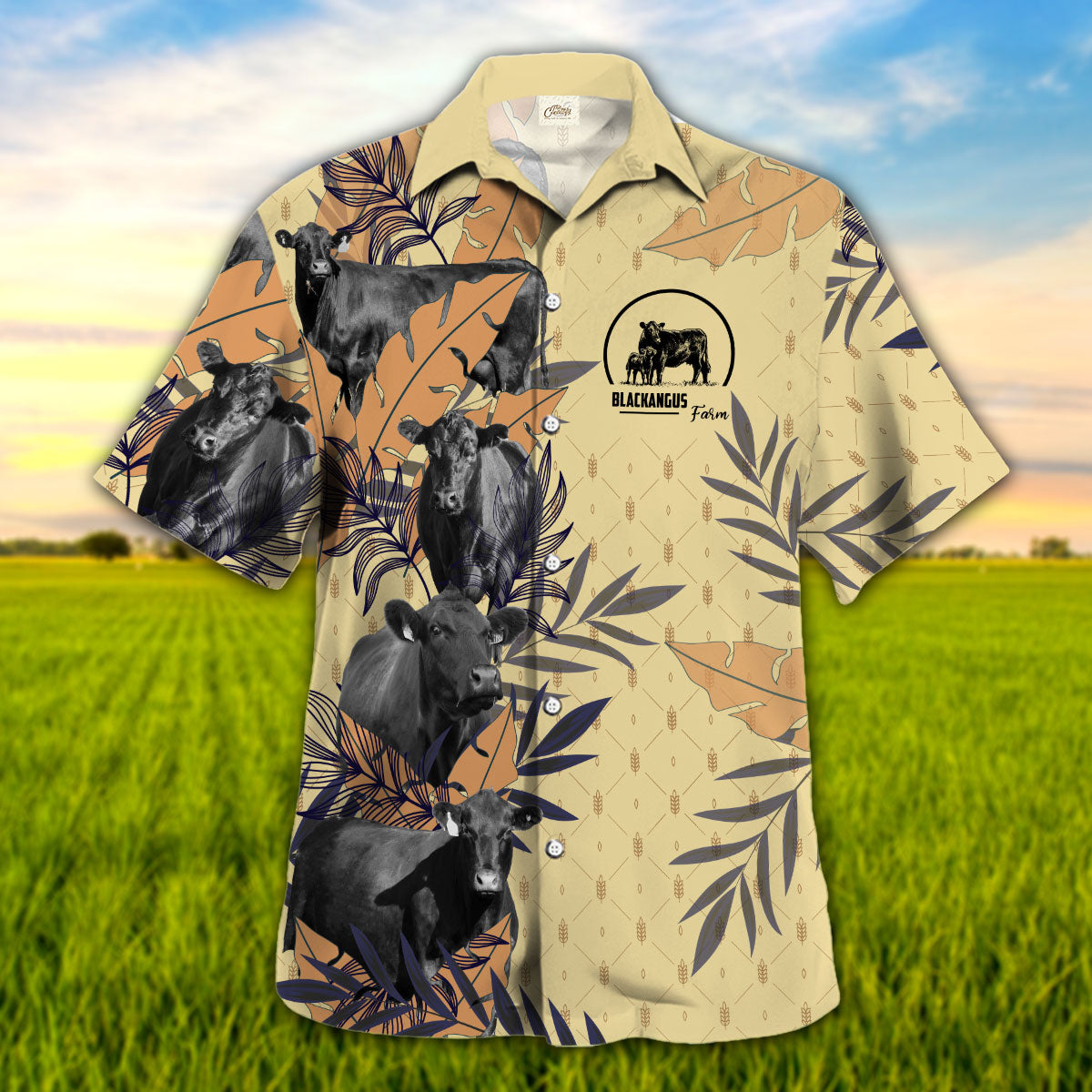 Black Angus Farm Hawaii Shirt Ha25724