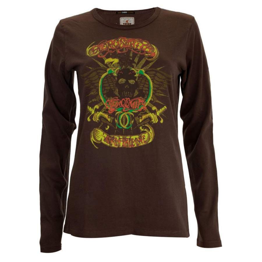 Aerosmith – Aero Force One Premium Juniors Long Sleeve T-Shirt