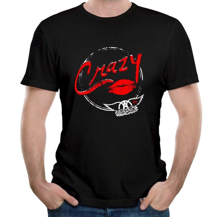 Aerosmith Band Crazy Kiss Logo Unique Men’s Tshirt