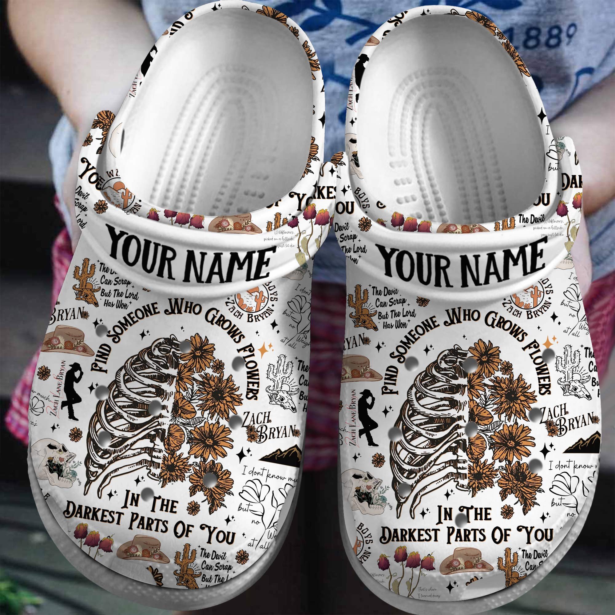 Zach Bryan Singer Music Crocss Clogs For Men Women And Kid 9Sytz6Iu