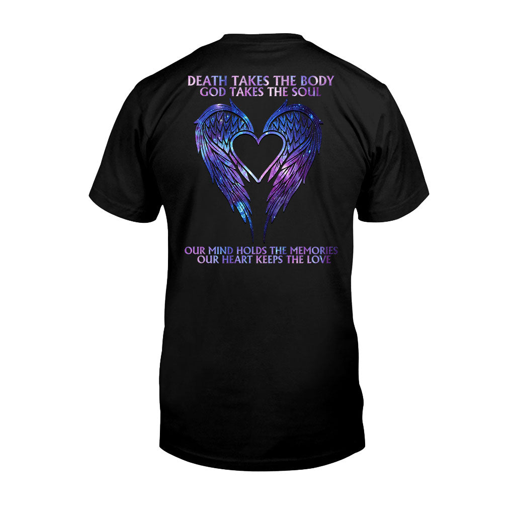 Death Takes The Body God Takes The Soul – Memorial Personalized T-Shirt And Hoodie