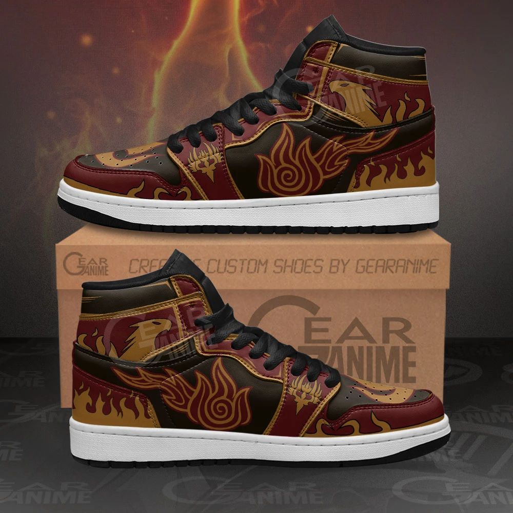 Avatar Fire Nation Sneakers The Last Airbender Custom Shoes Unisex Men Women