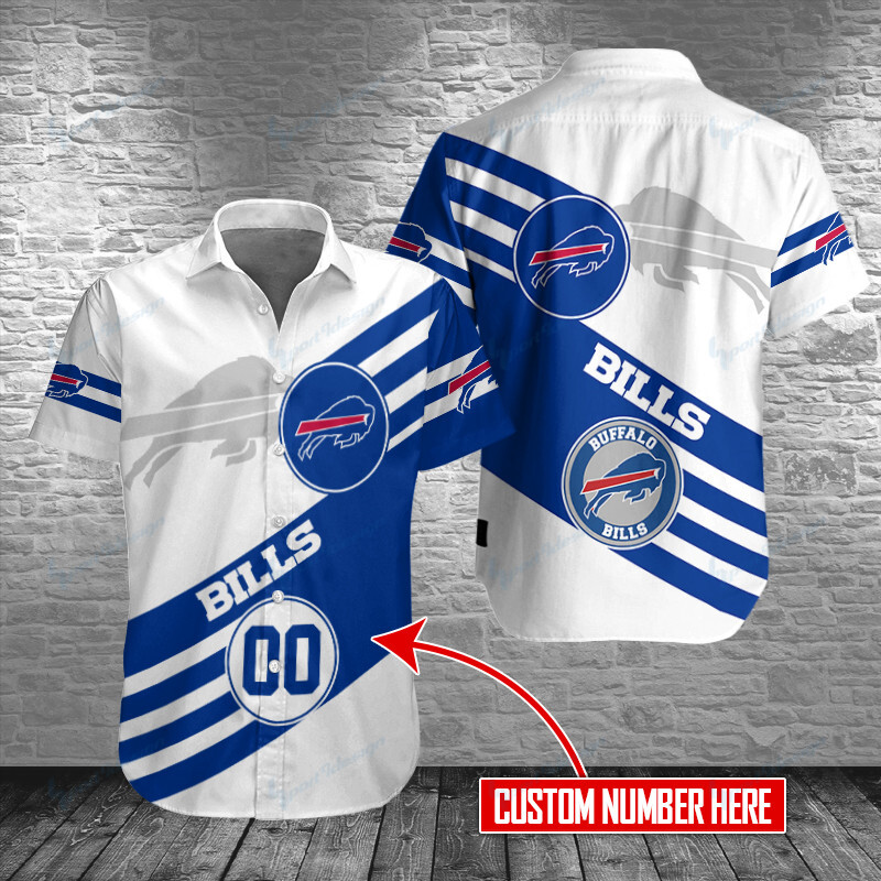 Buffalo Bills Personalized Button Shirts Bg33