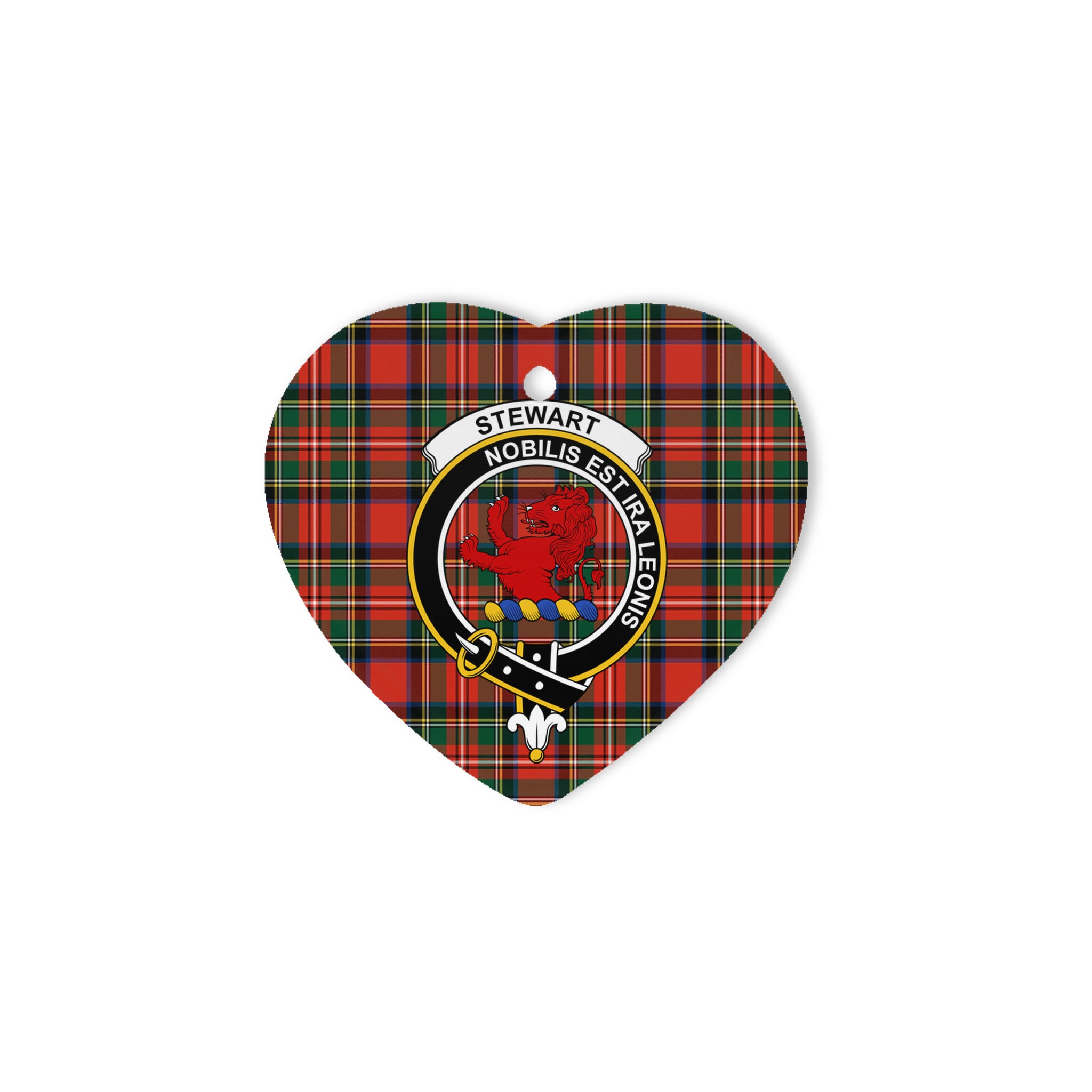 Stewart Stuart Of Bute Scottish Clan Plaid Ornament Gift. Christmas Tree Ornament Stewart Stuart Of Bute Clan Tartan Ornament Great Christmas Ornaments Gift Heart Ornament