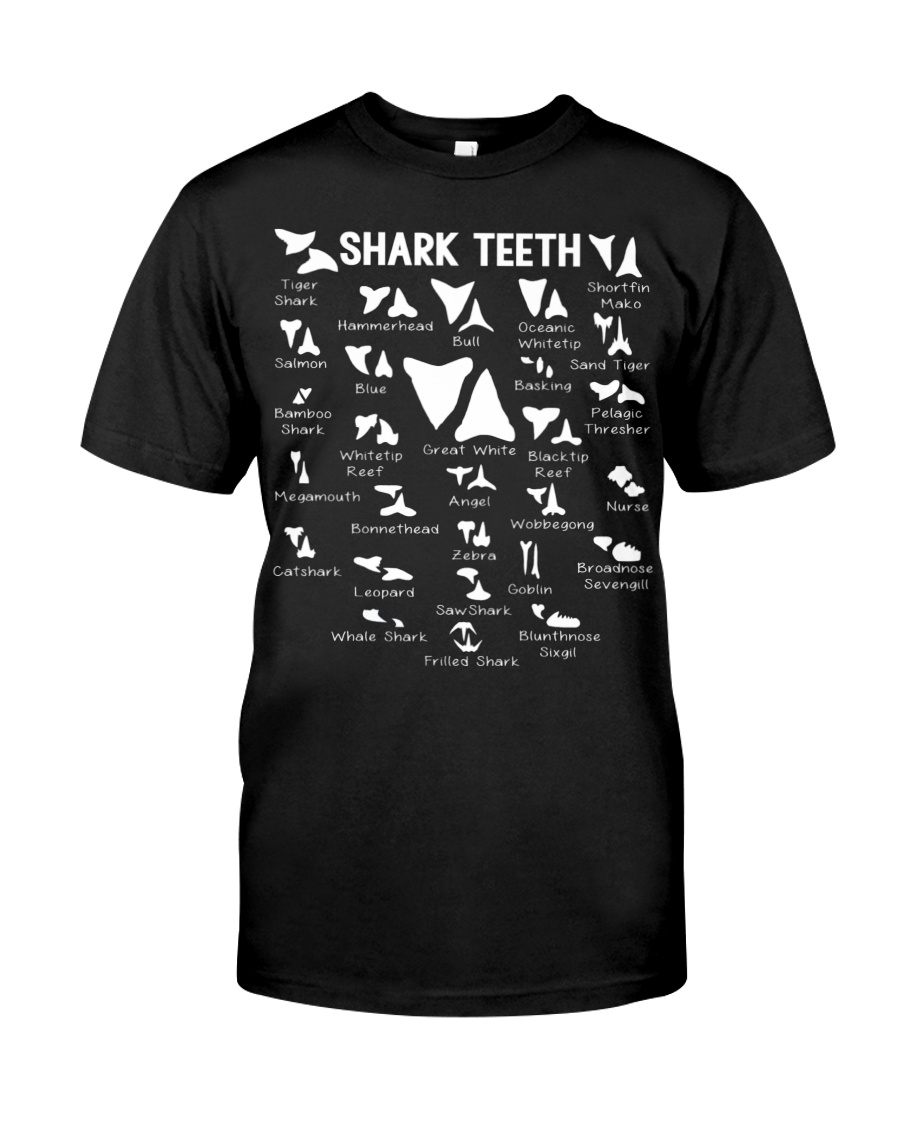 Shark Teeth, Animals Knowledge T-shirt