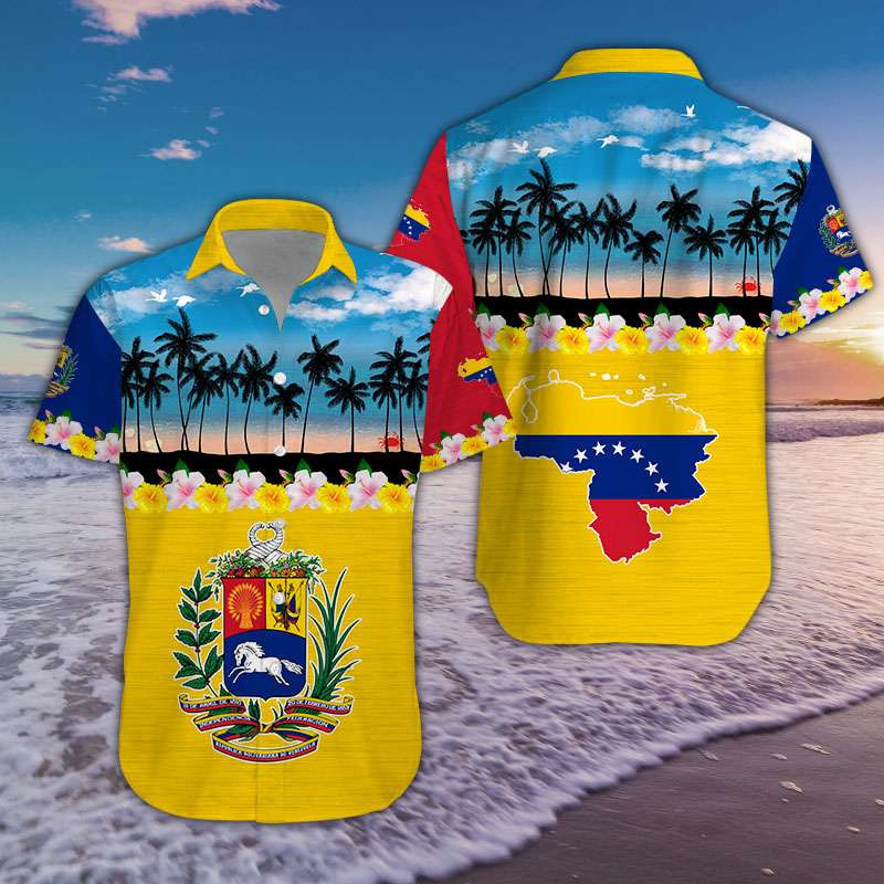 Tropical Beach Venezuela Aloha Hawaii Shirts Dh Ha100555