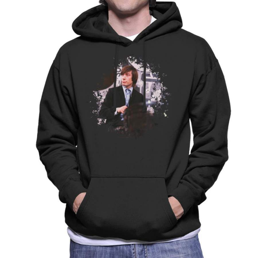 TV Times Charlie Watts Live Rolling Stones Men’s Hooded Sweatshirt