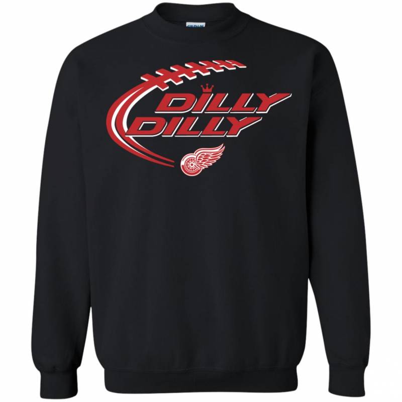 Dilly Dilly! Detroit Red Wings T-shirts Long Sleeve Sweatshirts Hoodies