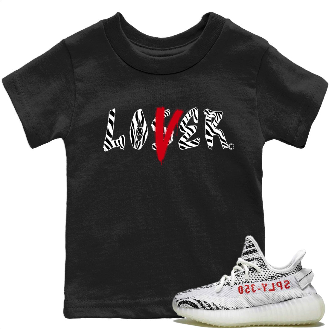 Loser Lover T-Shirt – Yeezy Boost 350 V2 Zebra Baby & Youth