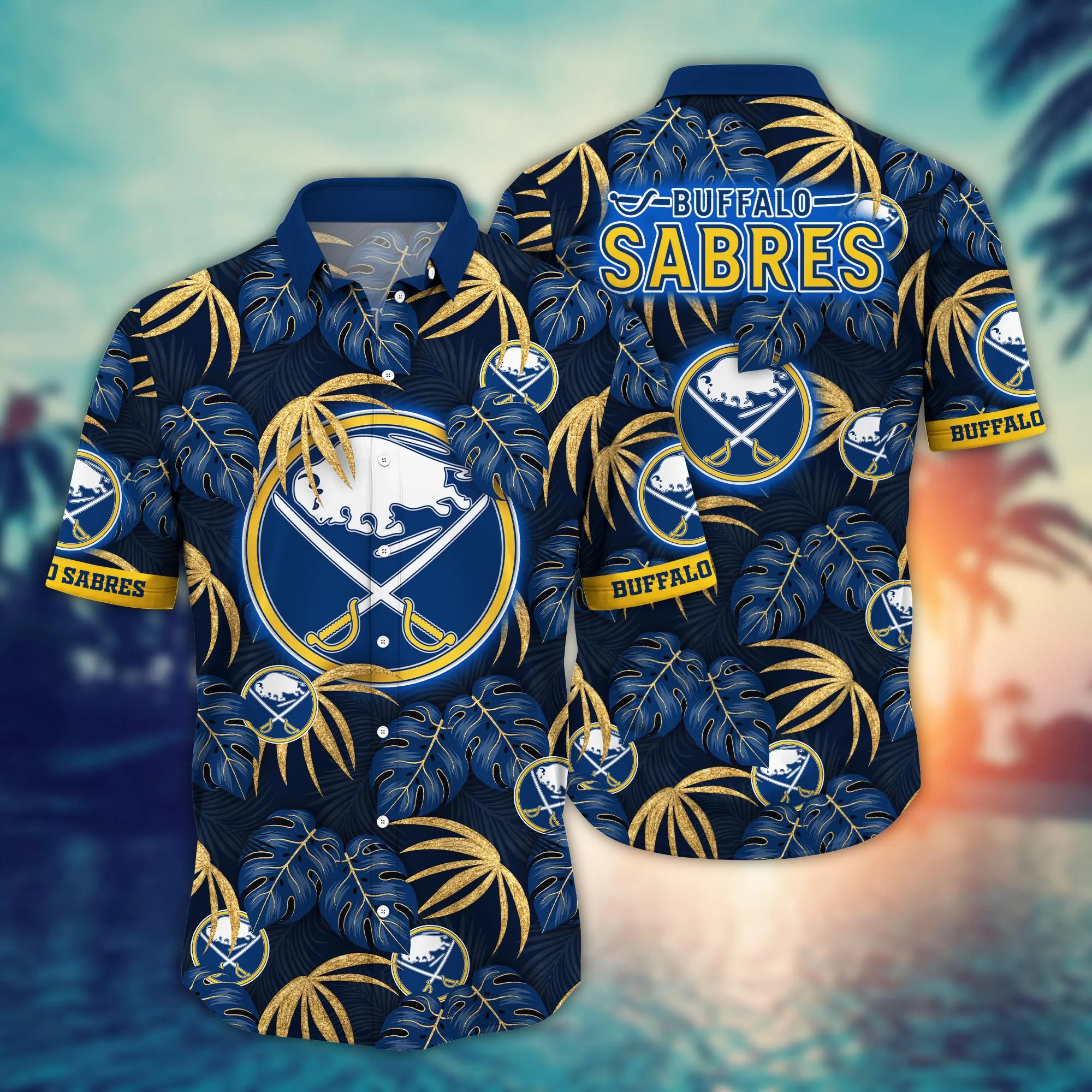 Buffalo Sabres Nhl Hawaiian Shirt Sunscreen Aloha Shirt