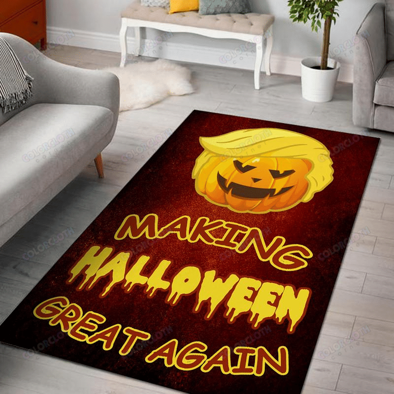 Making Halloween Great Again Rug Tv056009