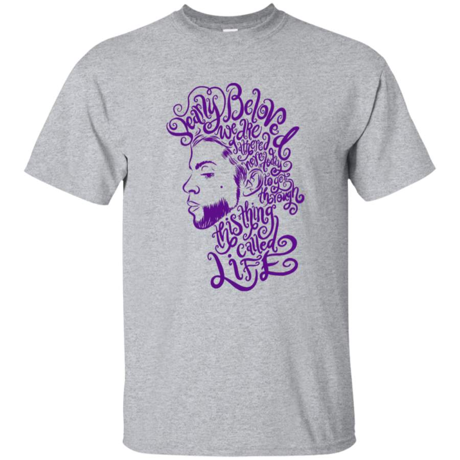 AGR dearly beloved prince Mens Cotton T-Shirt