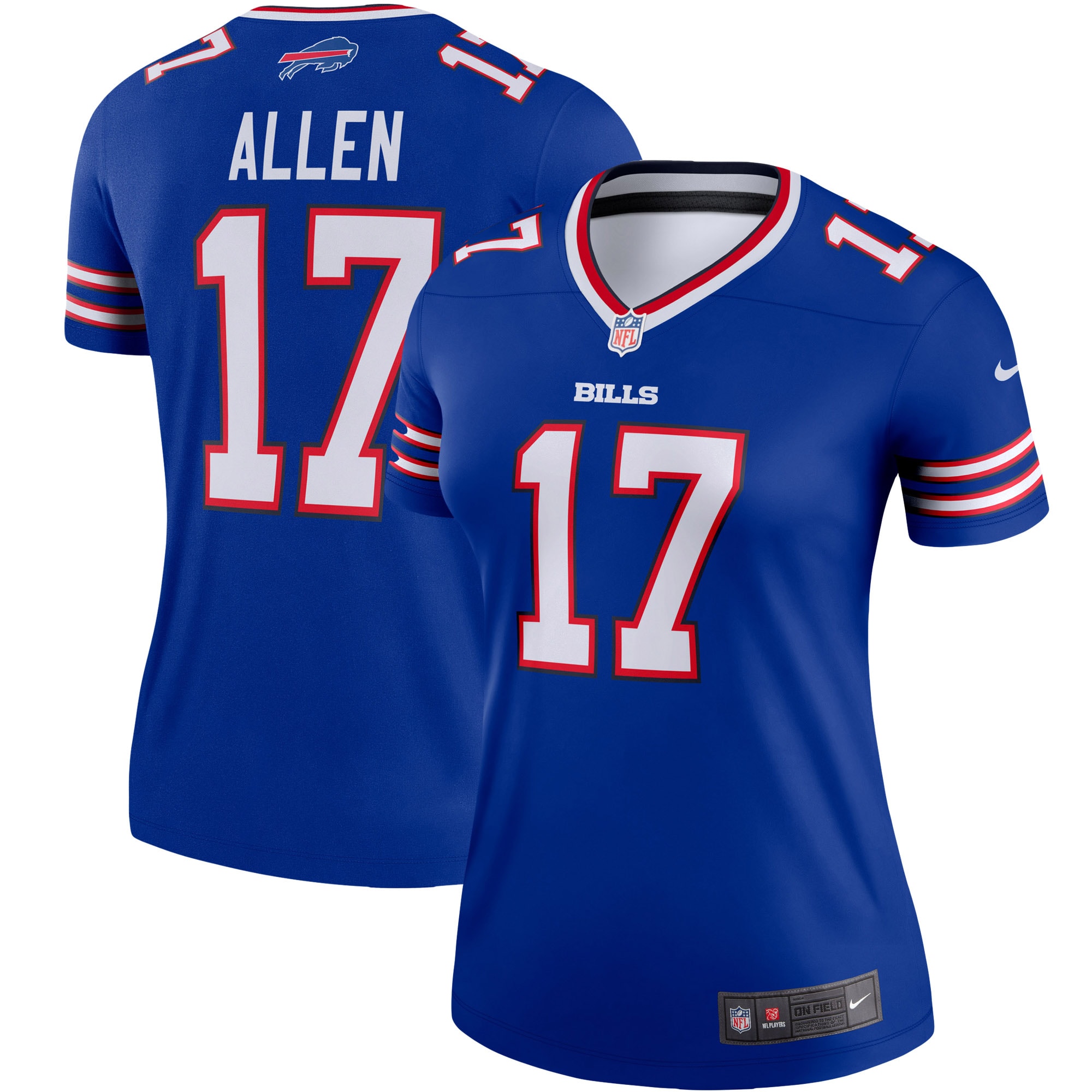 Women’s Buffalo Bills Josh Allen Royal Legend Team Jersey