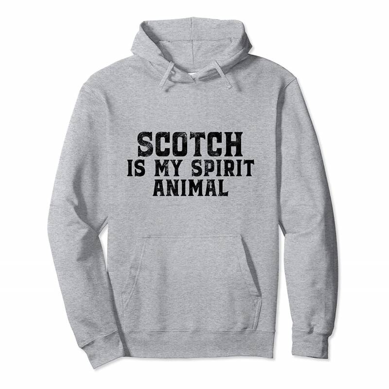 Scotch Is My Spirit Animal Funny Whiskey Lovers Drinking Pullover Hoodie, T Shirt, Sweatshirt