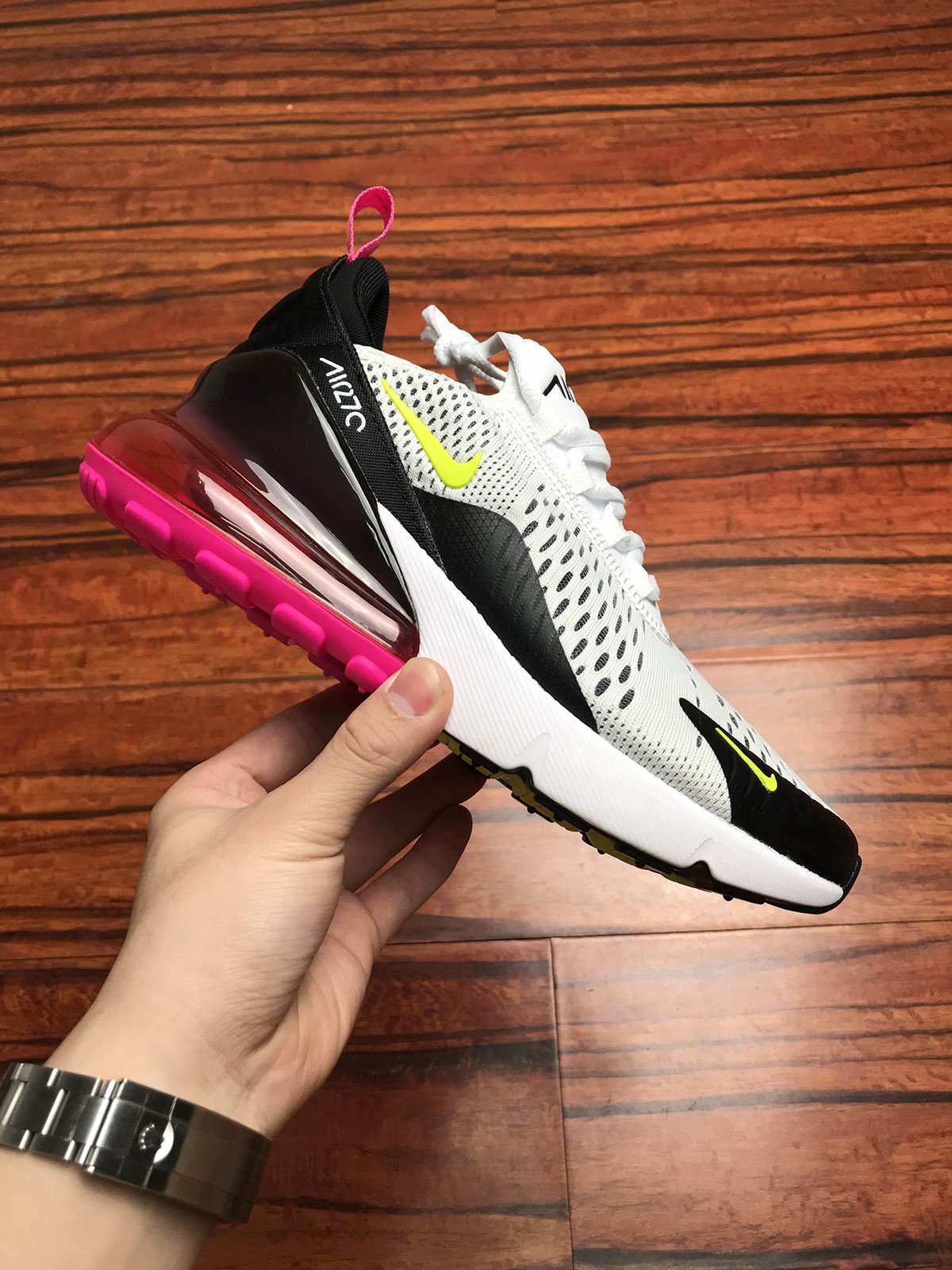 Nike Air Max 270 Volt and Fuchsia 5339757