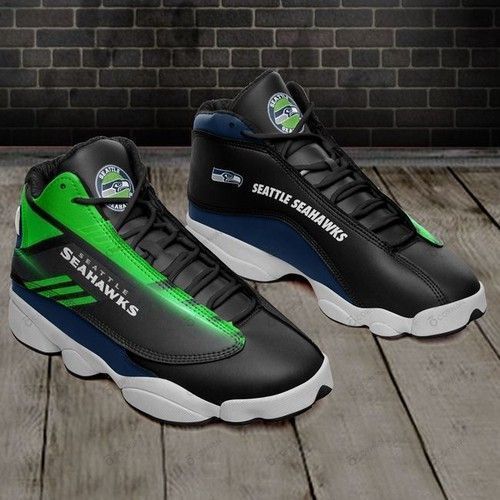 Seattle Seahawks Personalized Air Jordan 13 For Fan Shoes Sport Sneakers