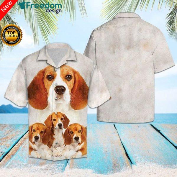 Awesome Beagle Hawaiian Shirt | Unisex