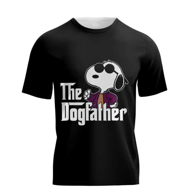 The Dog Father 3D All Over Printed Shirts, Dog Dad Hoodie Tee Shirt, Dog Lover Shirts