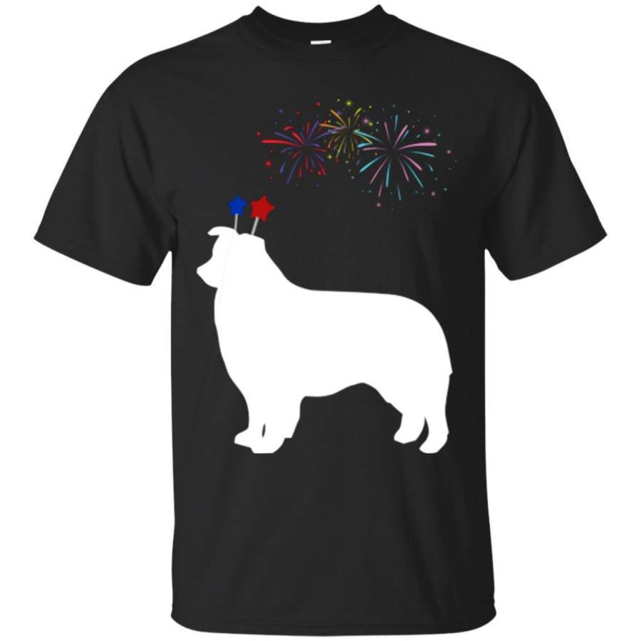 AGR Australian Shepherd 4th Of July Dog T-Shirts