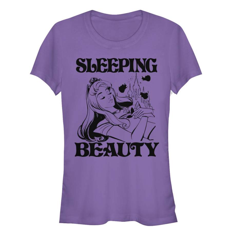 Sleeping Beauty Junior’s Aurora  T Shirt