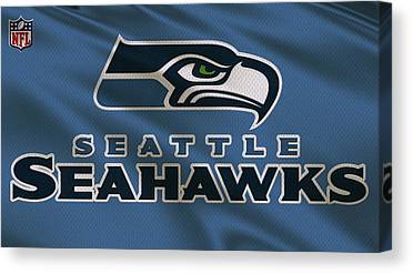 4 Seattle Seahawks Uniform Joe Hamilton Canvas Print