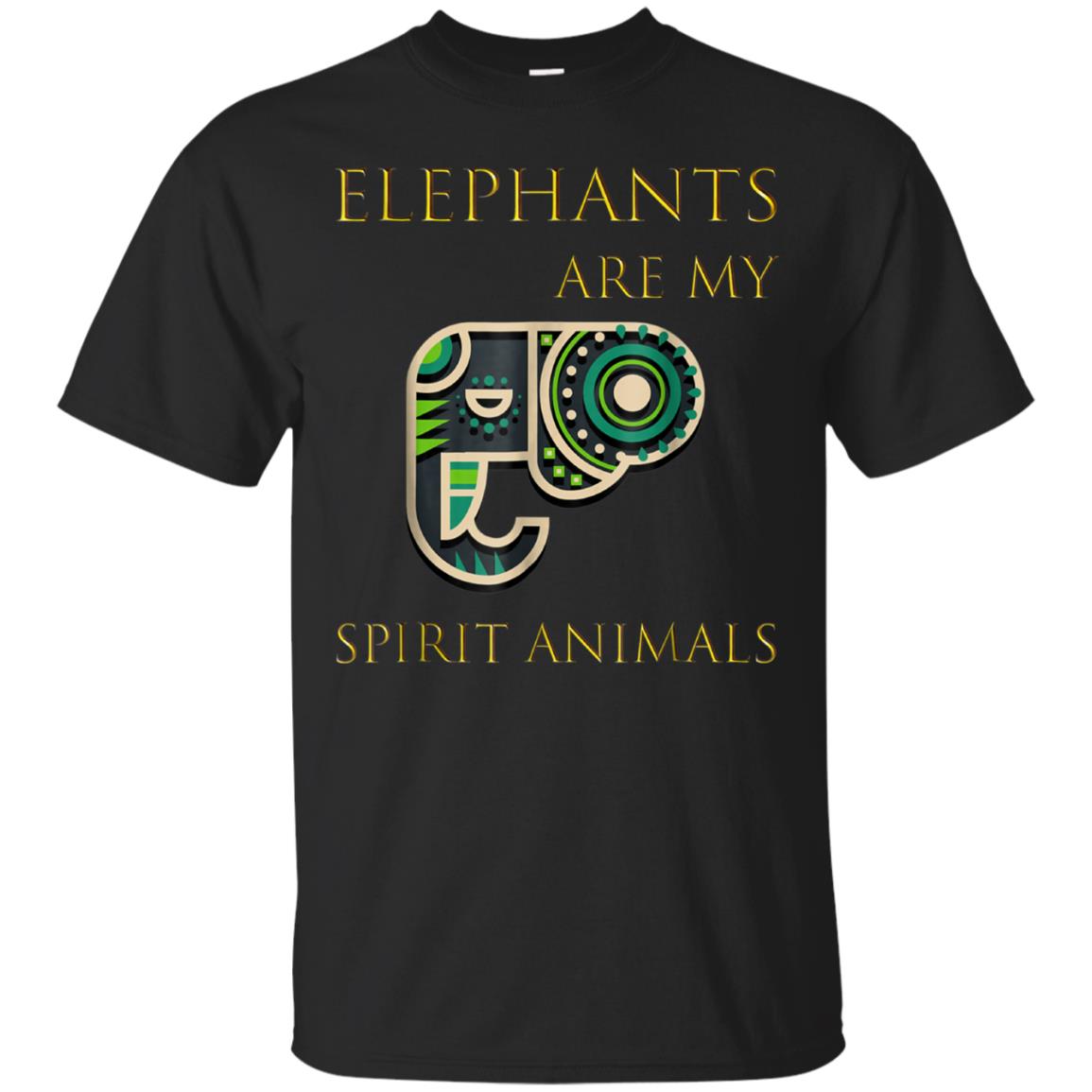 Elephants are my Spirit Animals Funny Tee Shirt