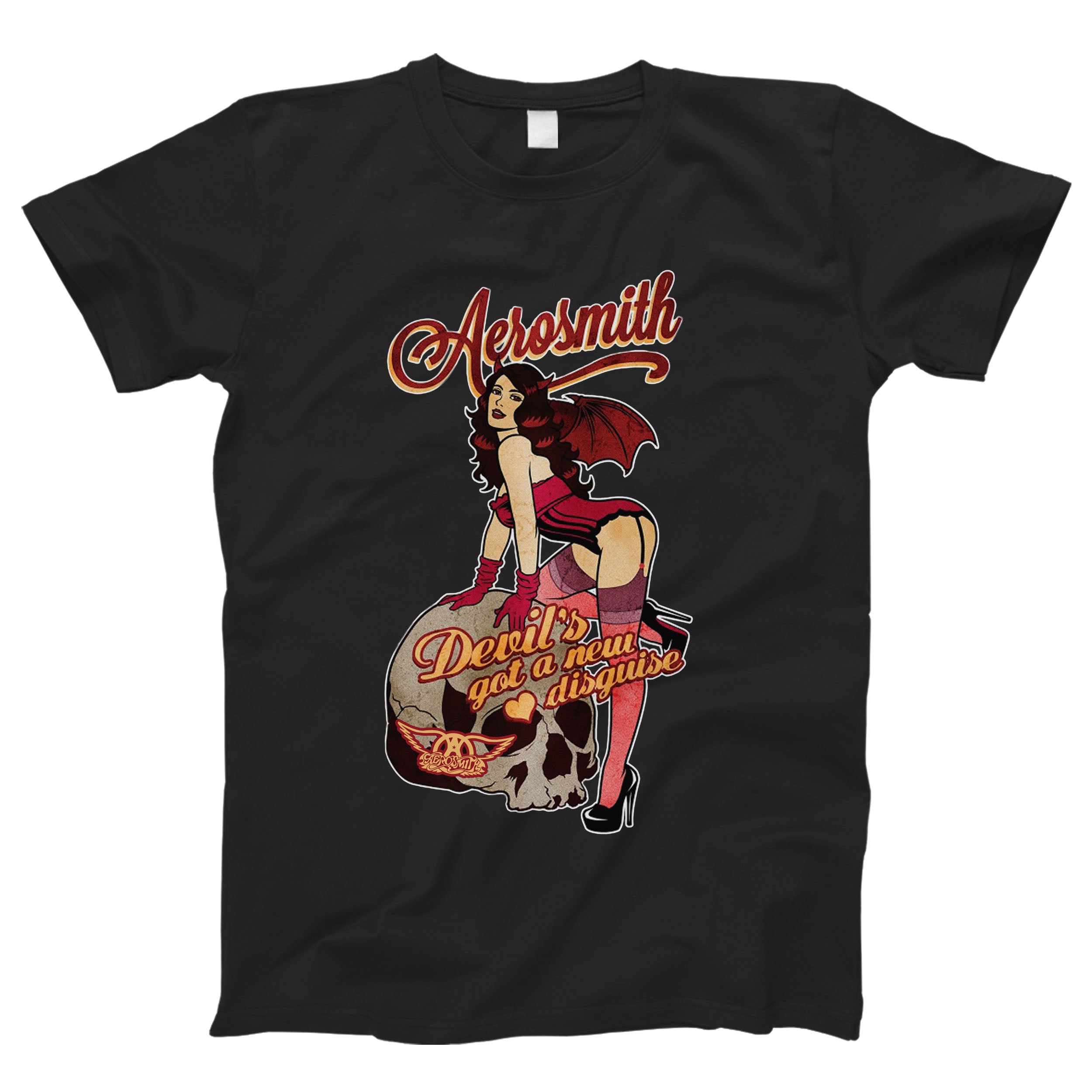 Aerosmith Devil Got A New Disguise Man’s Tee T-Shirt