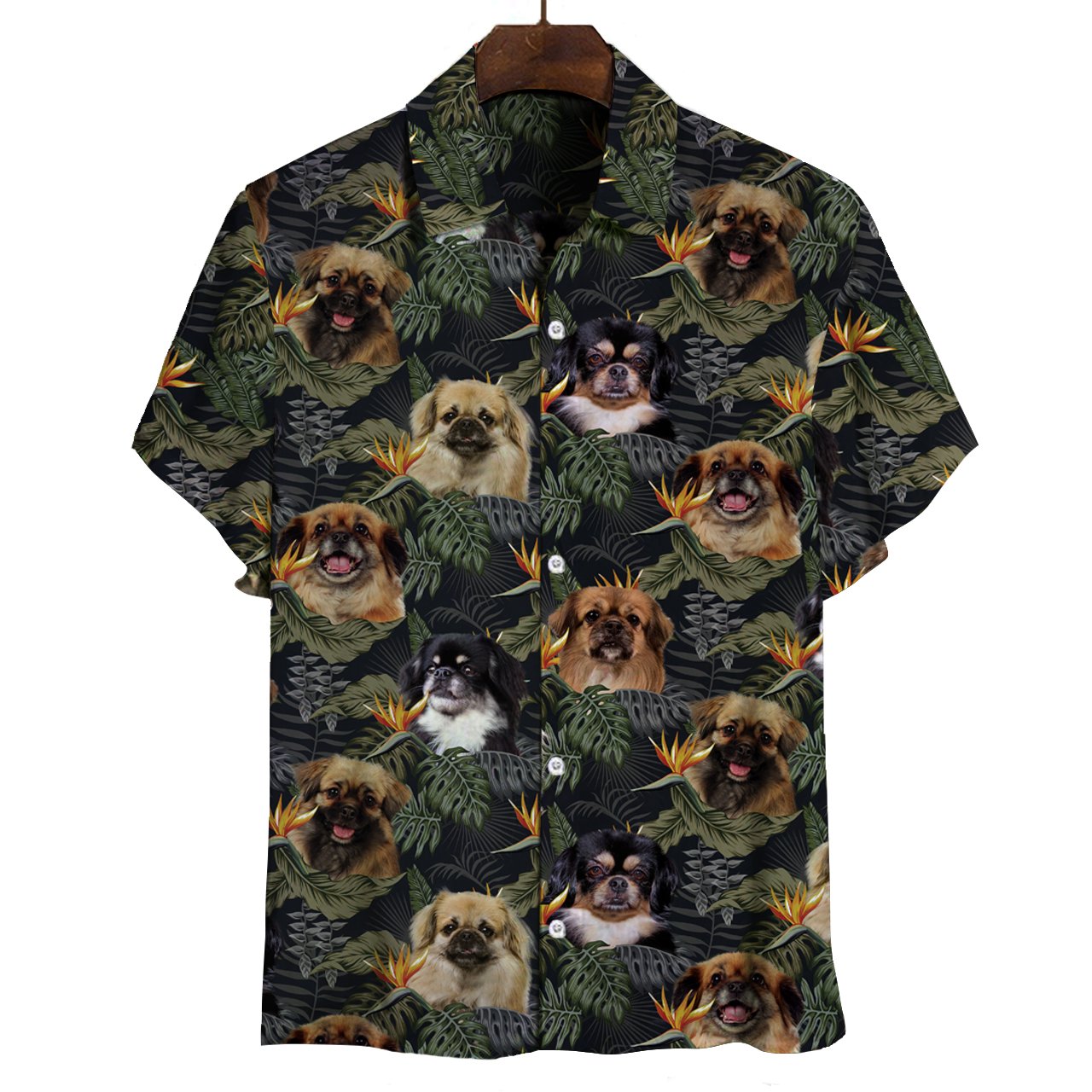 Tibetan Spaniel Hawaii Shirt Ha22281