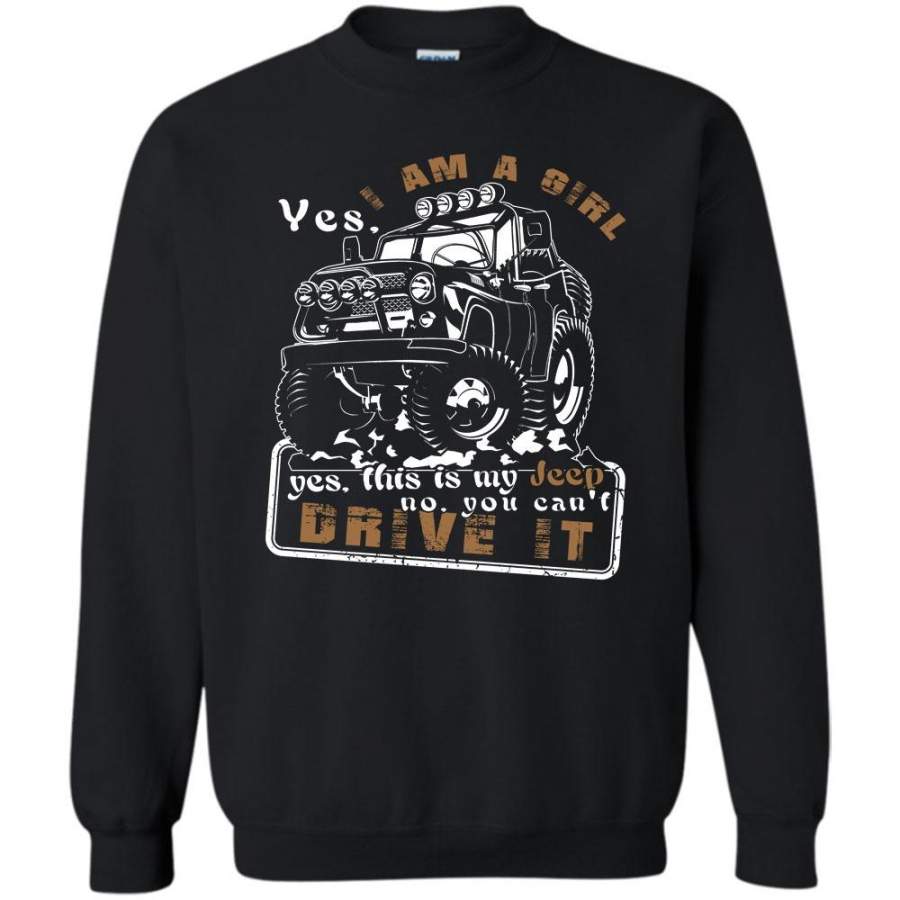 Yes This Is My Jeep T Shirt, Coolest Jeep Girl Sweatshirt Lt11