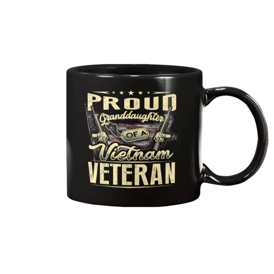 Proud Granddaughter Of A Vietnam Veteran Grandpa Mug